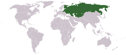 Étendue de l'Empire russe en 1914