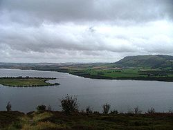 Le Loch Leven vu du nord depuis Vane Farm.