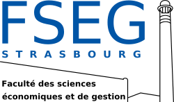 Logo de la faculté des sciences économiques et de gestion de Strasbourg.svg