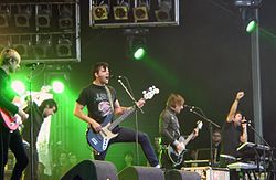 Lostprophets au Pinkpop Festival en 2007