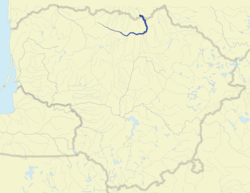 Carte de la rivière Musa