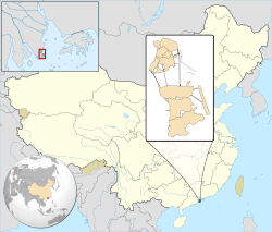 Carte indiquant la localisation de Macao dans la région