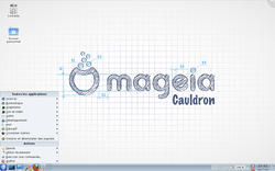 Capture d’écran de Mageia & Beta 2