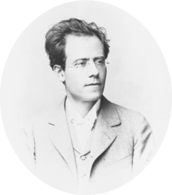 Portrait de Gustav Mahler en 1898.