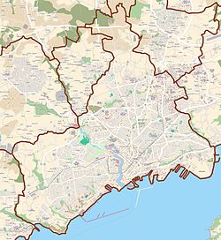 Géolocalisation sur la carte : Brest/France