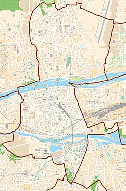 Géolocalisation sur la carte : Tours/France
