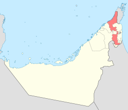 Map of Ras al-Khaimah blank.svg