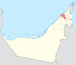 Map of Umm al-Qaiwain blank.svg