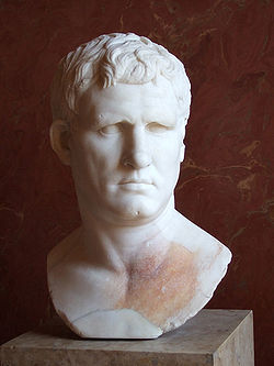 Portrait d'Agrippa du type de Gabies,  vers 25-24 av. J.‑C., musée du Louvre.