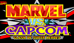 Logo de Marvel vs. Capcom: Clash of Super Heroes