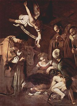Image illustrative de l'article La Nativité avec saint François et saint Laurent