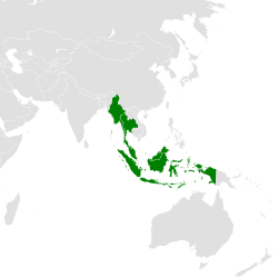 Carte de répartition du fauconnet moineau