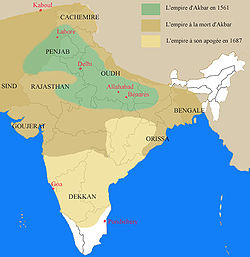 Expansion moghole en Inde.