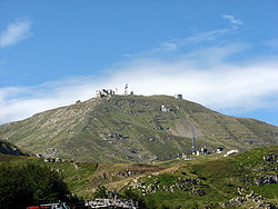 Vue du mont Cimone.