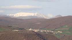 Vue du sommet du mont Pozzoni.