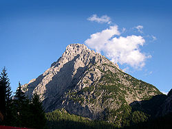 Le Monte Siera vu de l'ouest