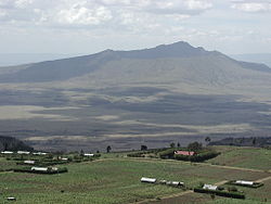 Vue du mont Longonot.