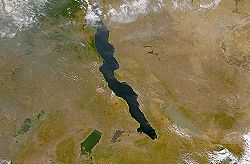 La Tanzanie et le Lac Tanganyika, à l'ouest