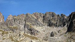 Vue du mont Neiglier (au centre).
