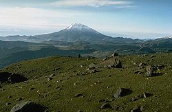 Vue du Nevado del Tolima au dernier plan.