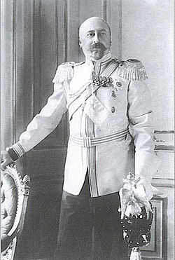 Le grand-duc Nicolas Mikhaïlovitch de Russie en 1917