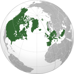Carte des pays membres de l'Otan
