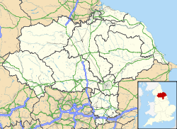 (Voir situation sur carte : Yorkshire du Nord)