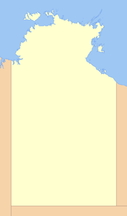 (Voir situation sur carte : Territoire du Nord)