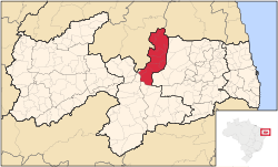 Région Microrégion du Seridóoriental de la Paraíba