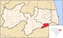 Région Microrégion d'Umbuzeiro