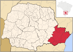 Région Mésorégion métropolitaine de Curitiba