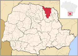 Région Microrégion de Cornélio Procópio
