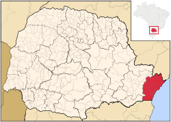 Région Microrégion de Paranaguá