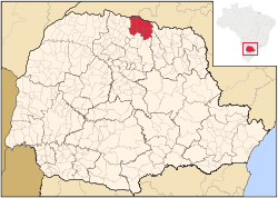 Région Microrégion de Porecatu