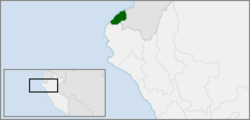 Localisation de la région Tumbes