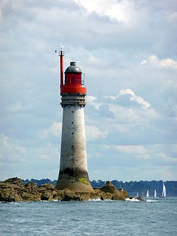 Le phare du Grand Jardin en août 2008