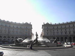 Image illustrative de l'article Place de la République (Rome)