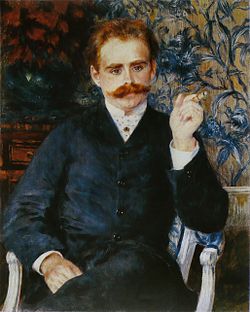 Albert Cahen peint par Renoir.