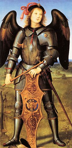 Pietro Perugino - Archangel Michael - WGA17307.jpg