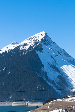 Vue de la pointe d'Aveneyre.