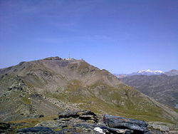 Pointe de la Masse prise depuis le Collet Blanc