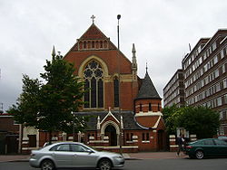 L'église polonaise de Balham.