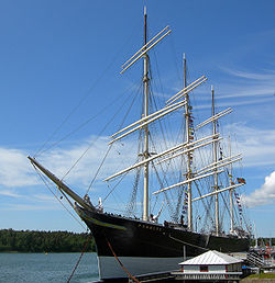 Le Pommern à Mariehamn en 2009
