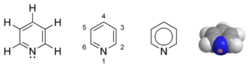 Structures de la pyridine