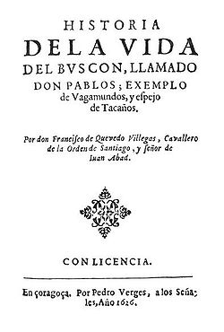 Quevedo El Buscon 1626.JPG