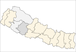 Localisation de la zone de Rapti