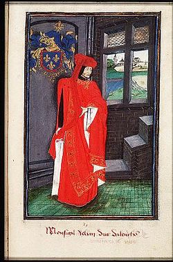Jean d’Alençon, en habit de chevalier de la Toison d'or