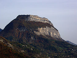Le mont Saint-Eynard vu de la Bastille