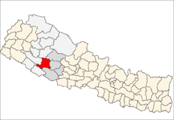Localisation du district de Salyan