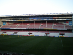 Le stade San Mamés vu de l'intérieur